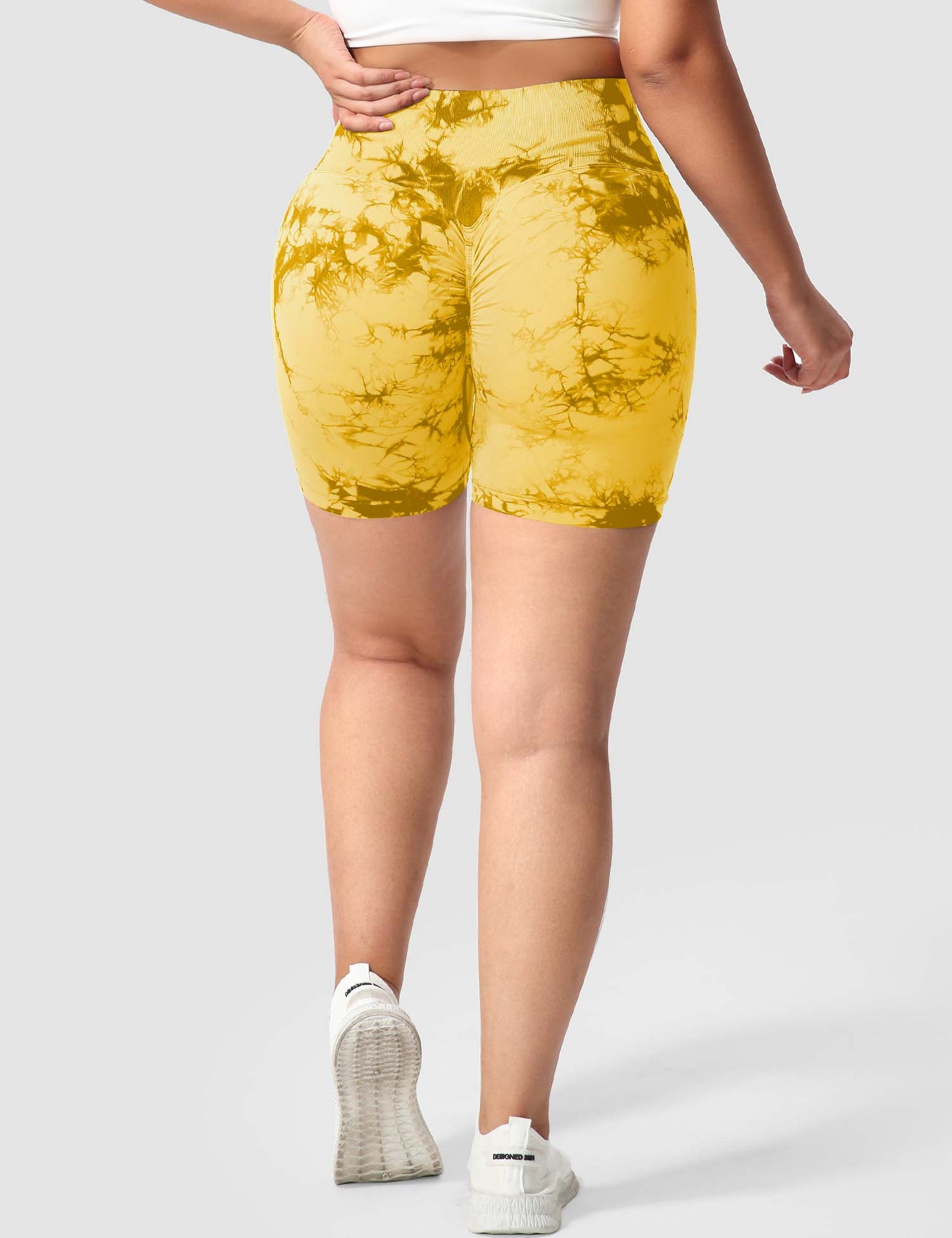 Short Deportivo Scrunch Tie-Dye