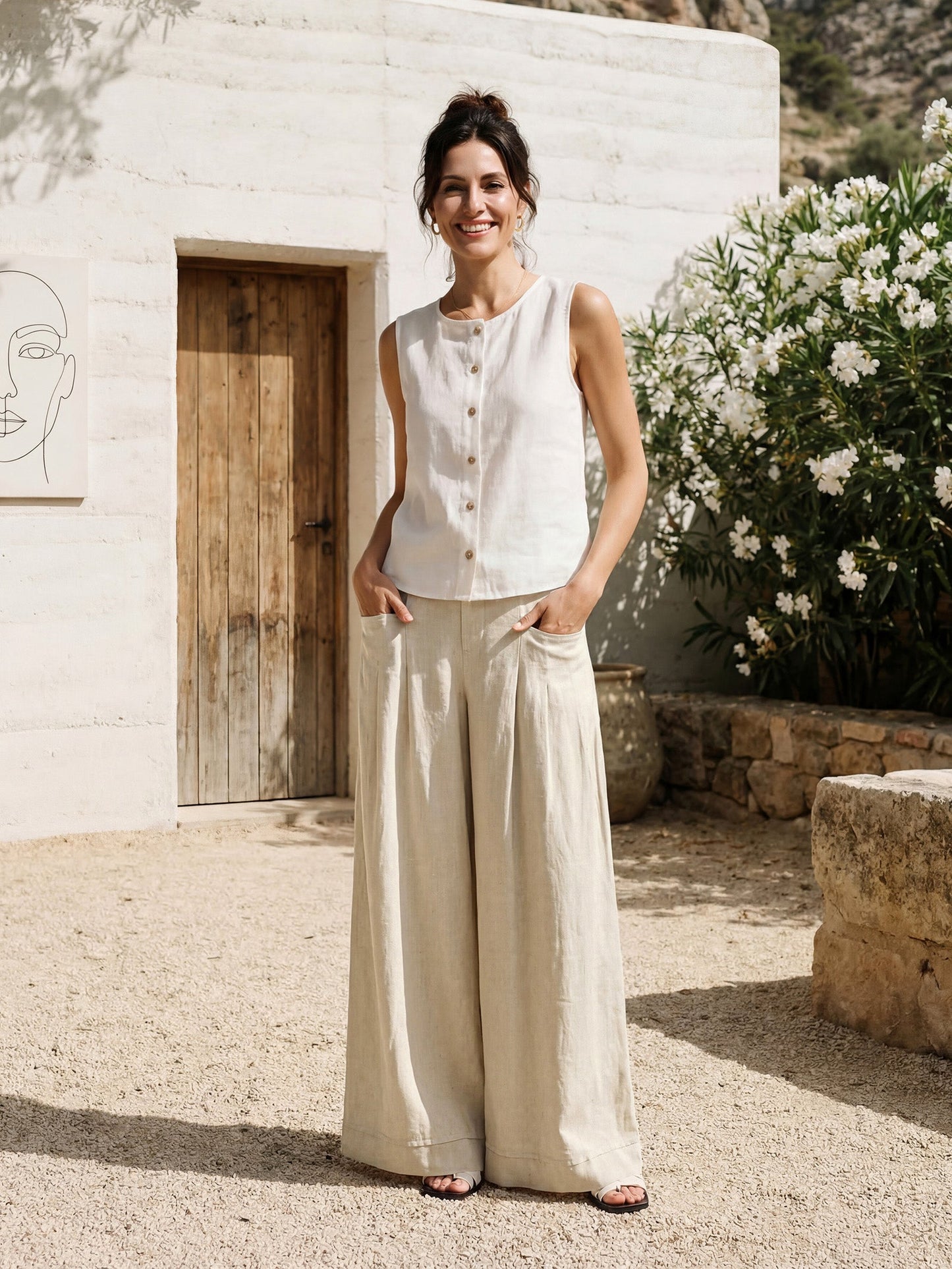 Pantalón Palazzo
