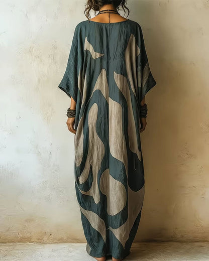 Pilar — Vestido Amplio de Corte Libre