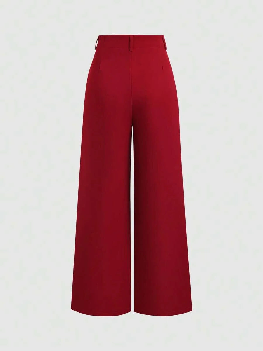 Pantalón Palazzo Plisado