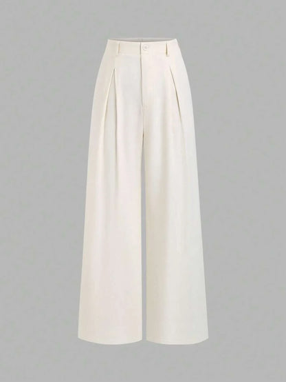 Pantalón Palazzo Plisado