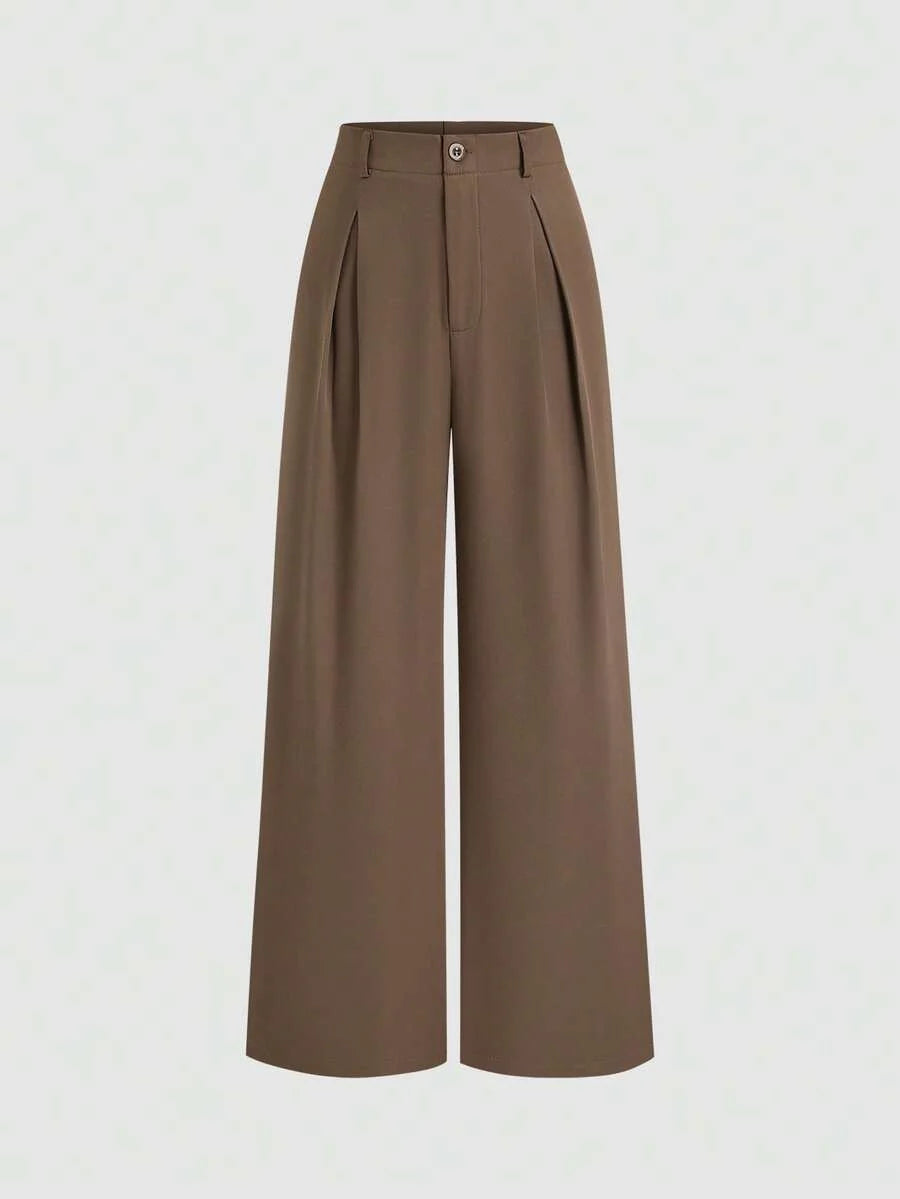 Pantalón Palazzo Plisado