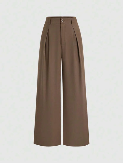 Pantalón Palazzo Plisado