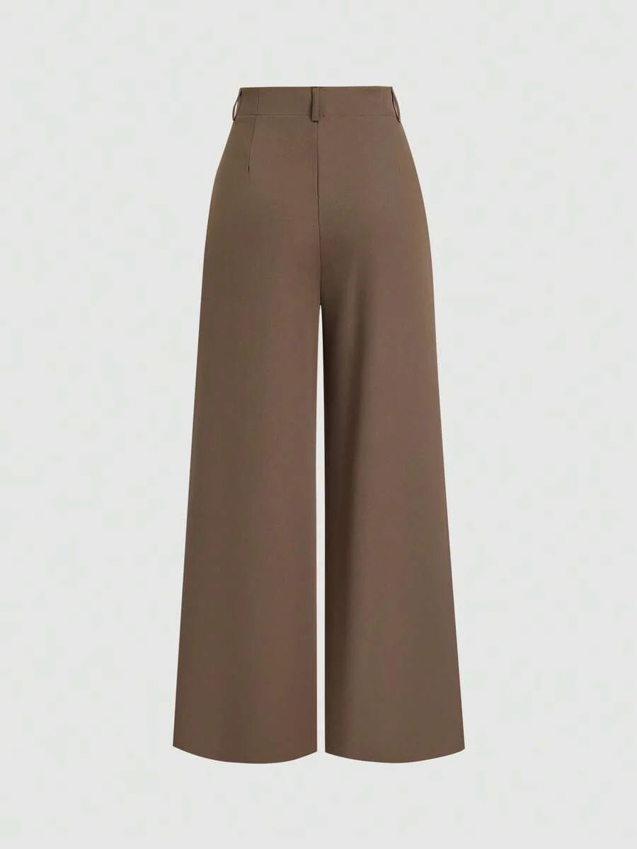 Pantalón Palazzo Plisado