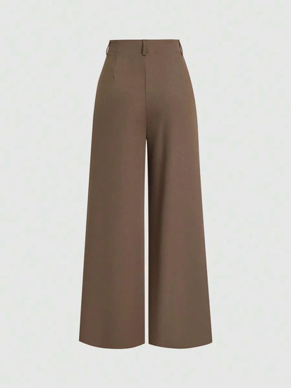 Pantalón Palazzo Plisado