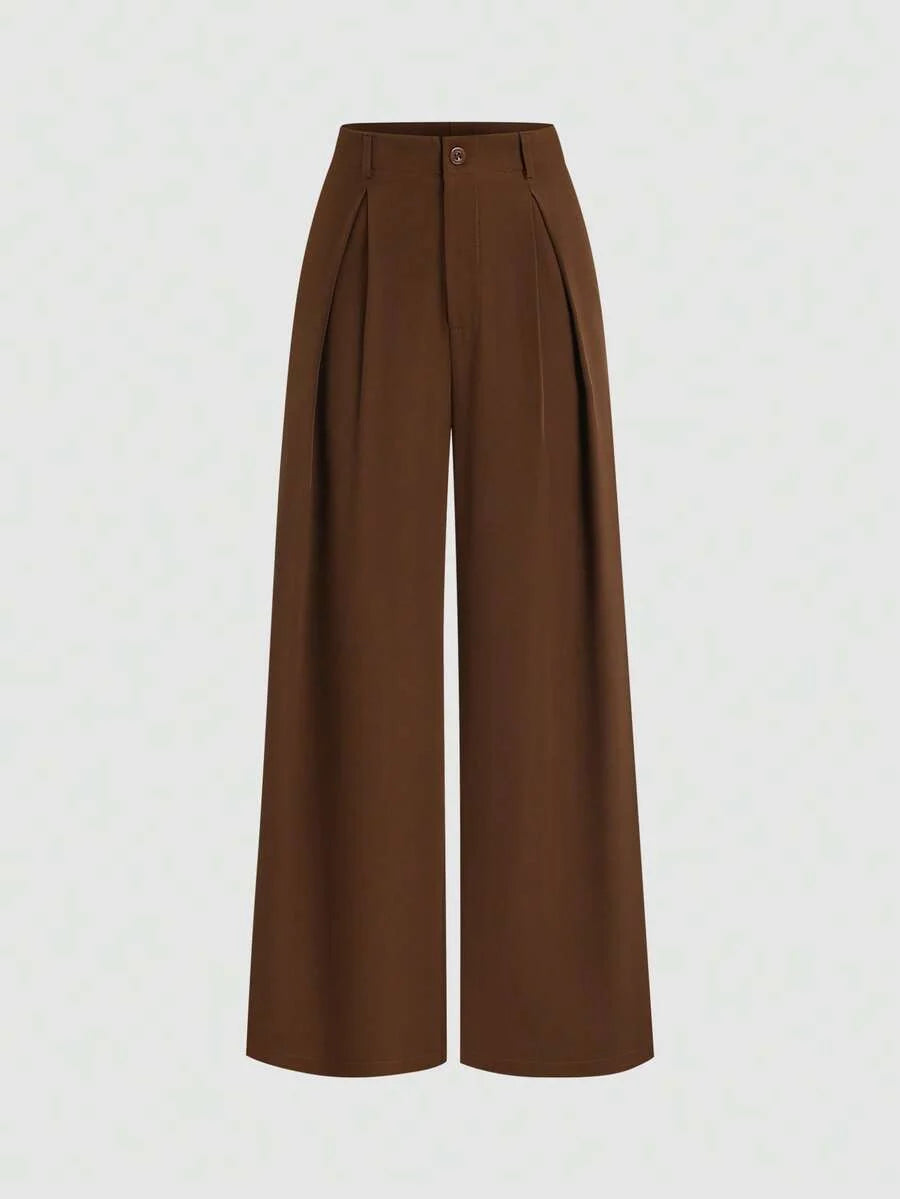 Pantalón Palazzo Plisado