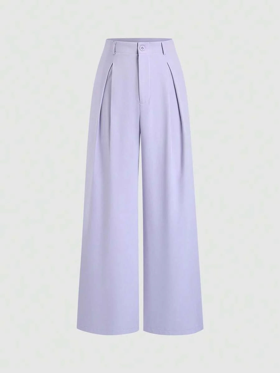 Pantalón Palazzo Plisado