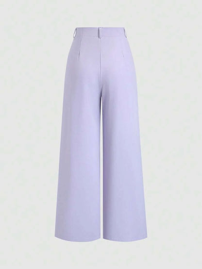 Pantalón Palazzo Plisado
