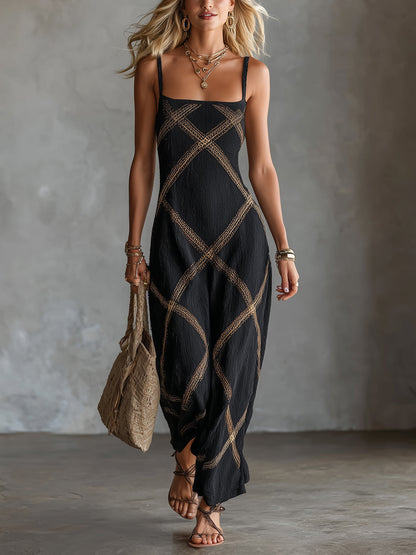 Victoria | Vestido Geométrico