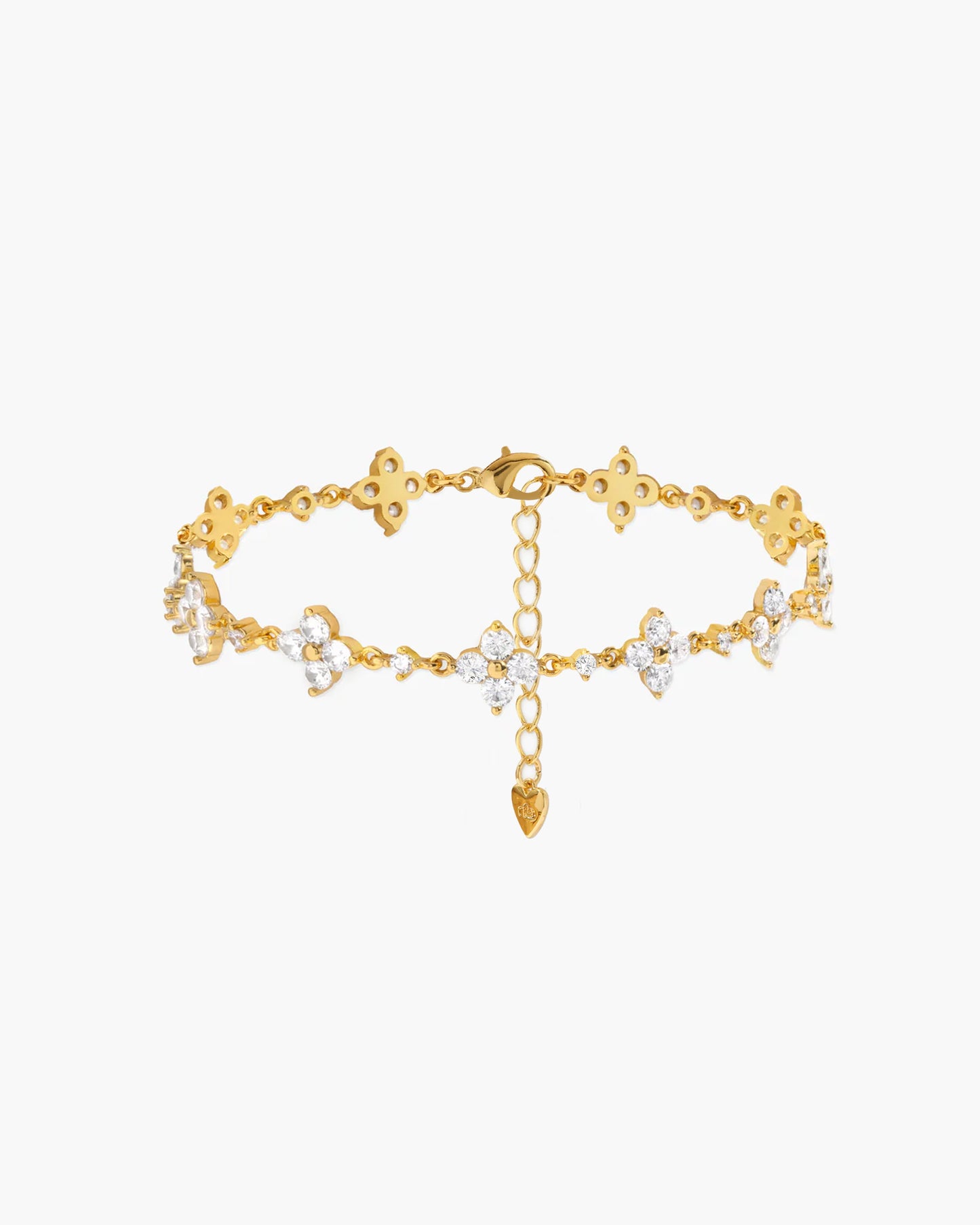 Alhaja | Pulsera Trébol de Circonitas