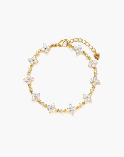 Alhaja | Pulsera Trébol de Circonitas