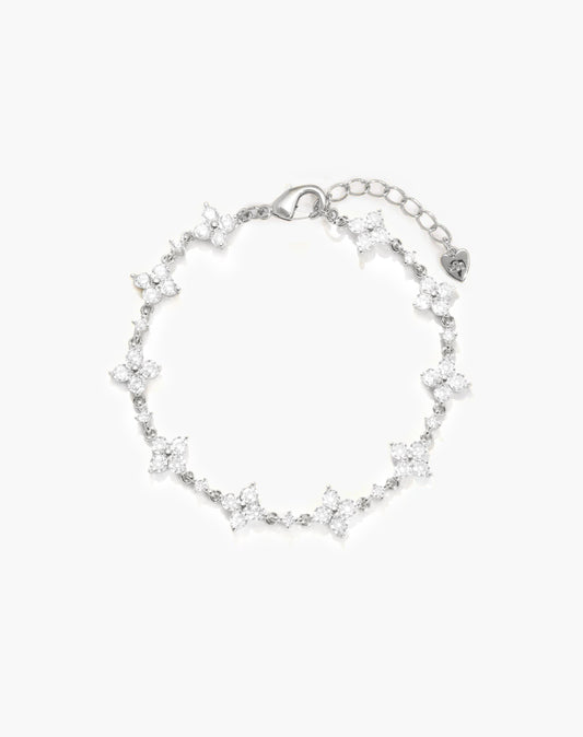 Alhaja | Pulsera Trébol de Circonitas