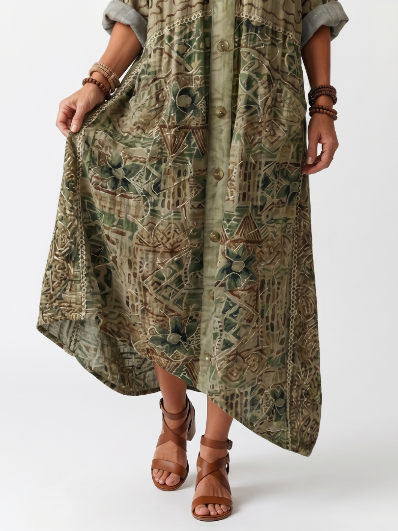 Aurora | Vestido Midi Bohemio