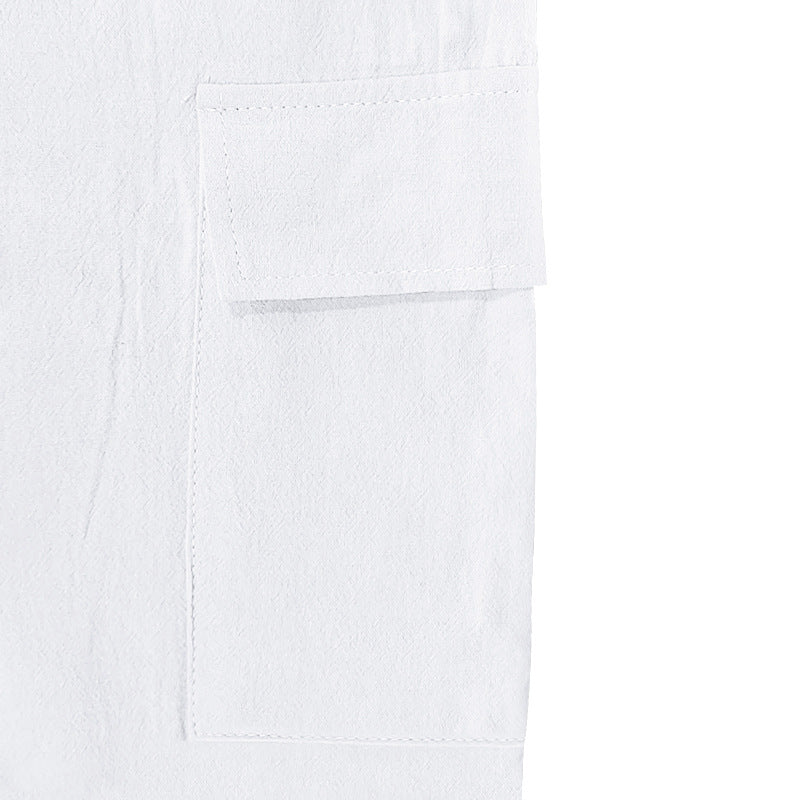 Short Cargo Tipo Lino