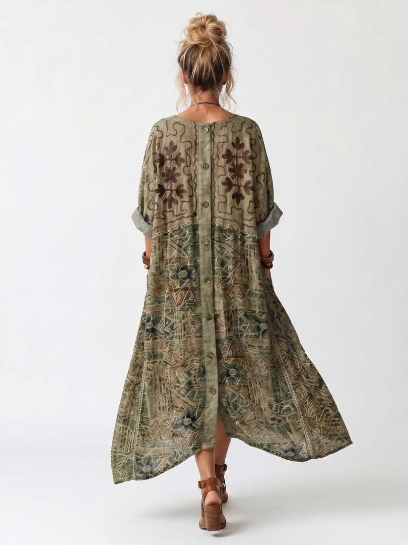 Aurora | Vestido Midi Bohemio