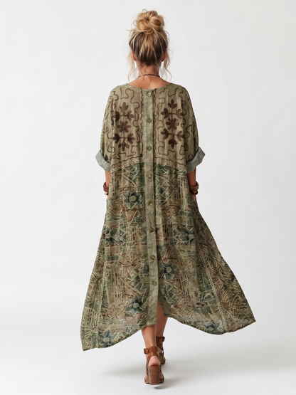 Aurora | Vestido Midi Bohemio