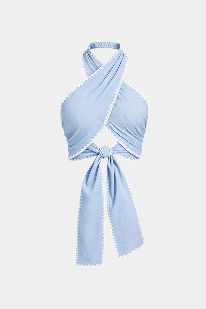 Top Cruzado Halter