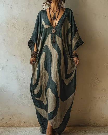 Pilar — Vestido Amplio de Corte Libre
