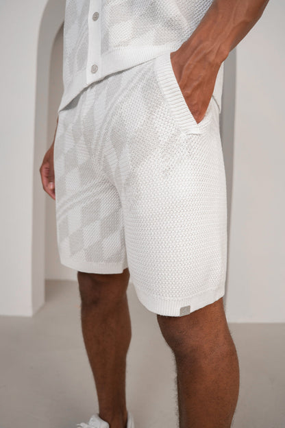Set Camisa y Short de Punto Texturizado