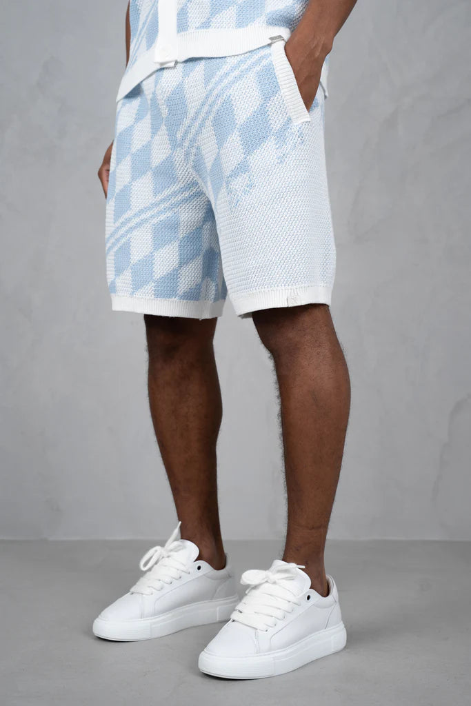 Set Camisa y Short de Punto Texturizado