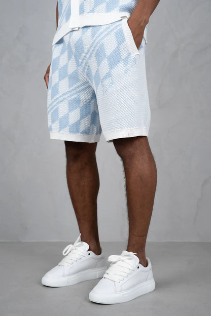 Set Camisa y Short de Punto Texturizado