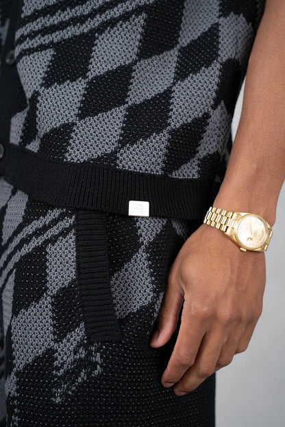 Set Camisa y Short de Punto Texturizado