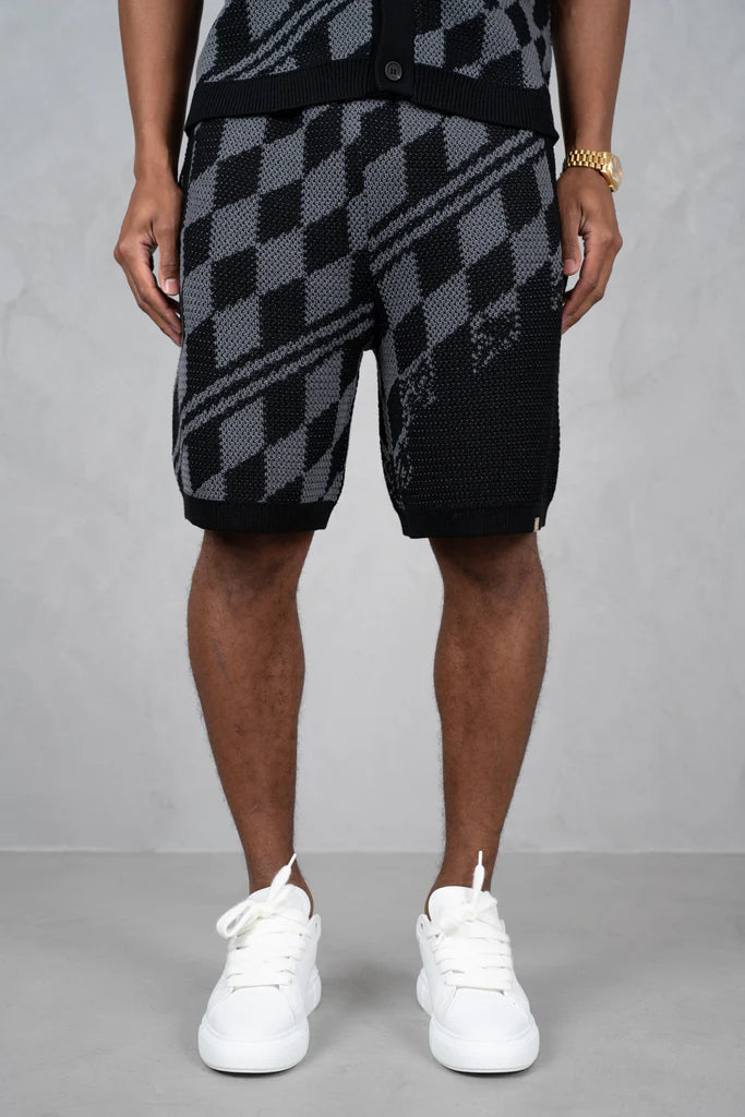 Set Camisa y Short de Punto Texturizado