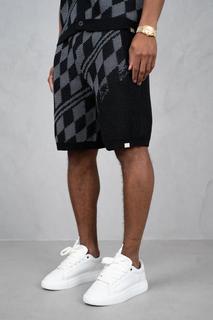 Set Camisa y Short de Punto Texturizado