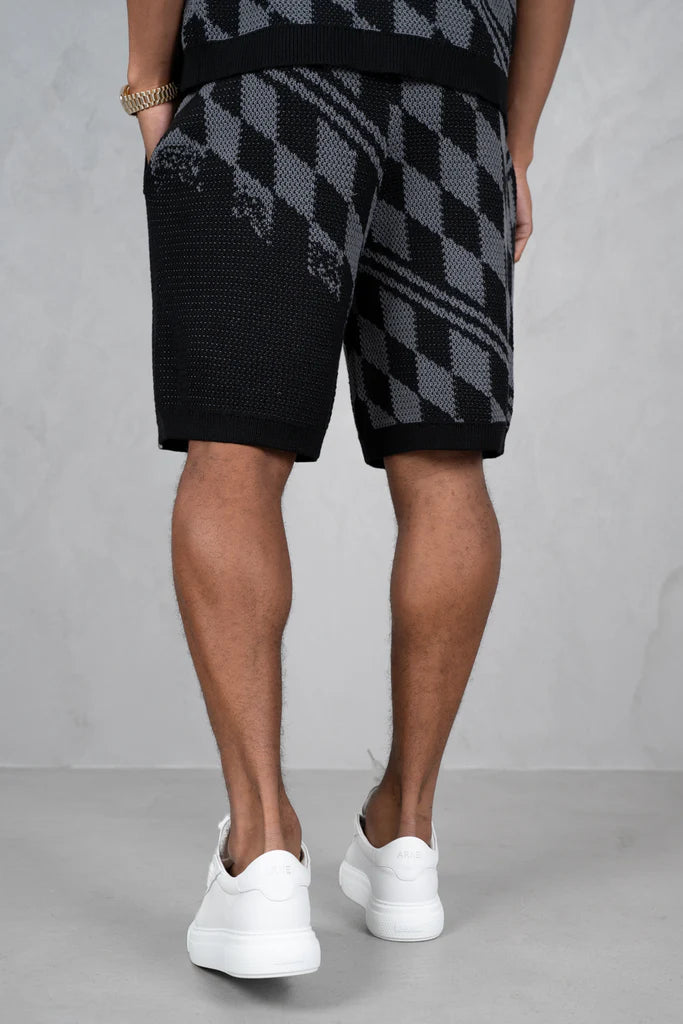 Set Camisa y Short de Punto Texturizado