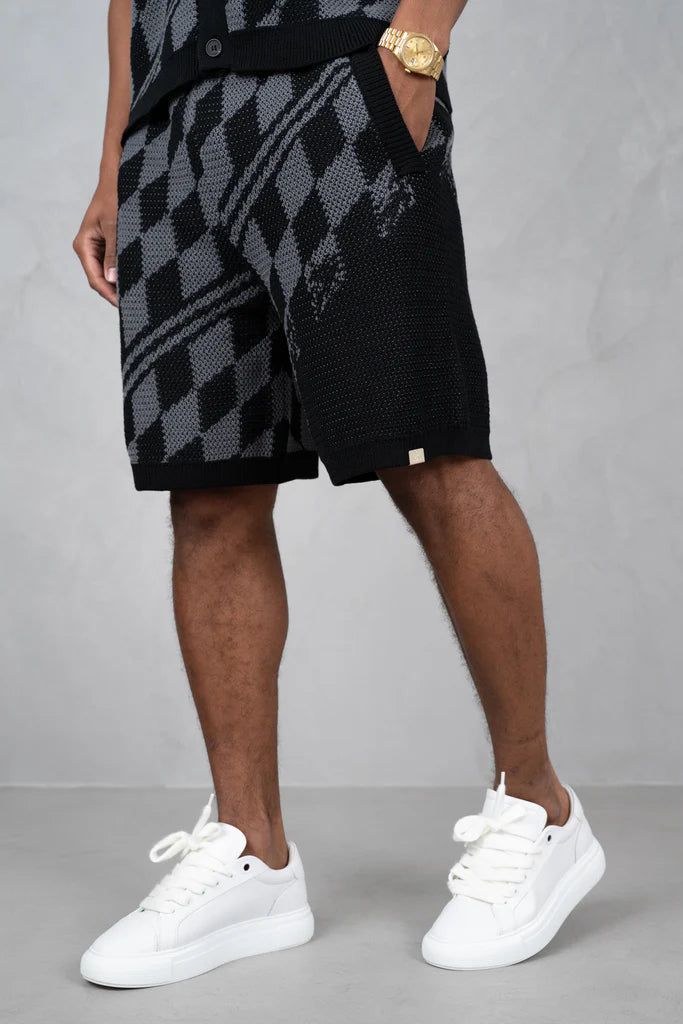 Set Camisa y Short de Punto Texturizado