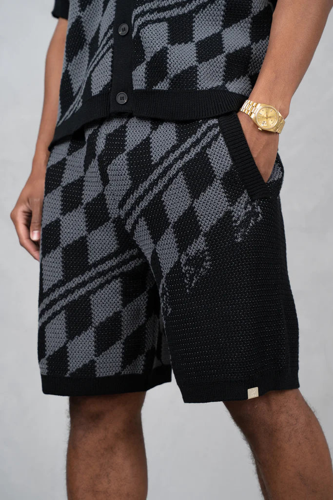 Set Camisa y Short de Punto Texturizado