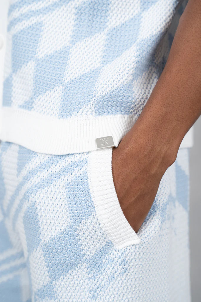 Set Camisa y Short de Punto Texturizado