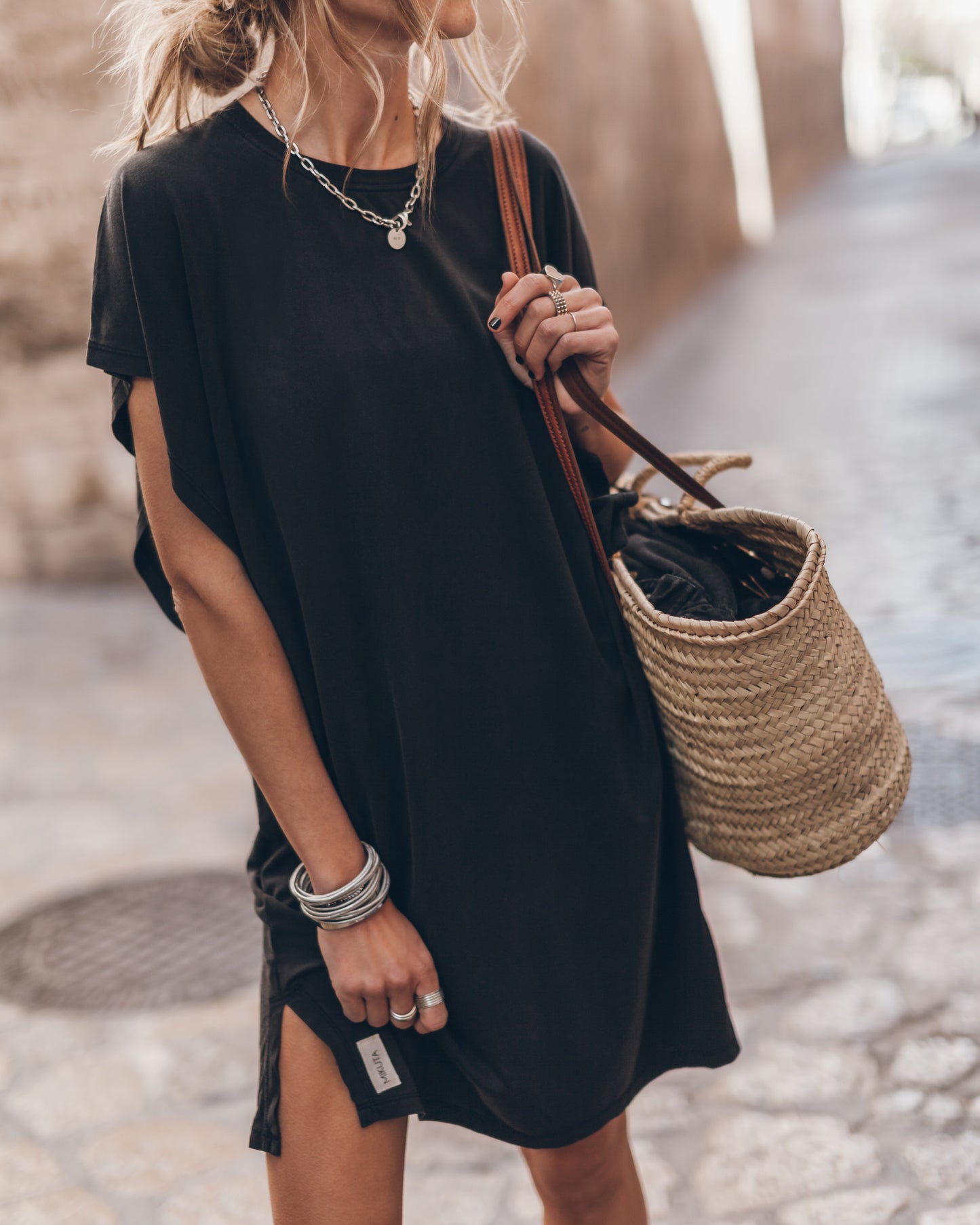 Vestido Camiseta Oversize