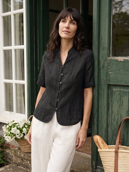 Blusa Efecto Arrugado
