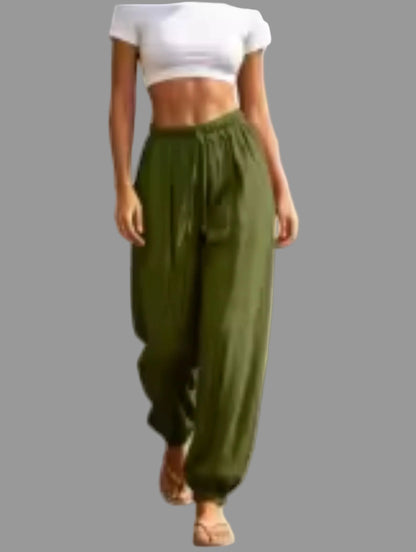 Pantalón bombacho casual