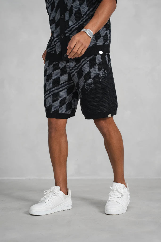 Set Camisa y Short de Punto Texturizado