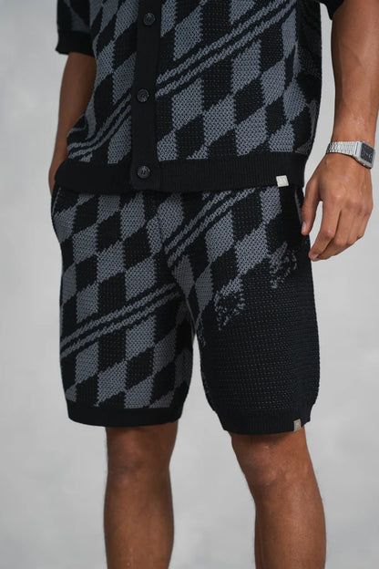 Set Camisa y Short de Punto Texturizado