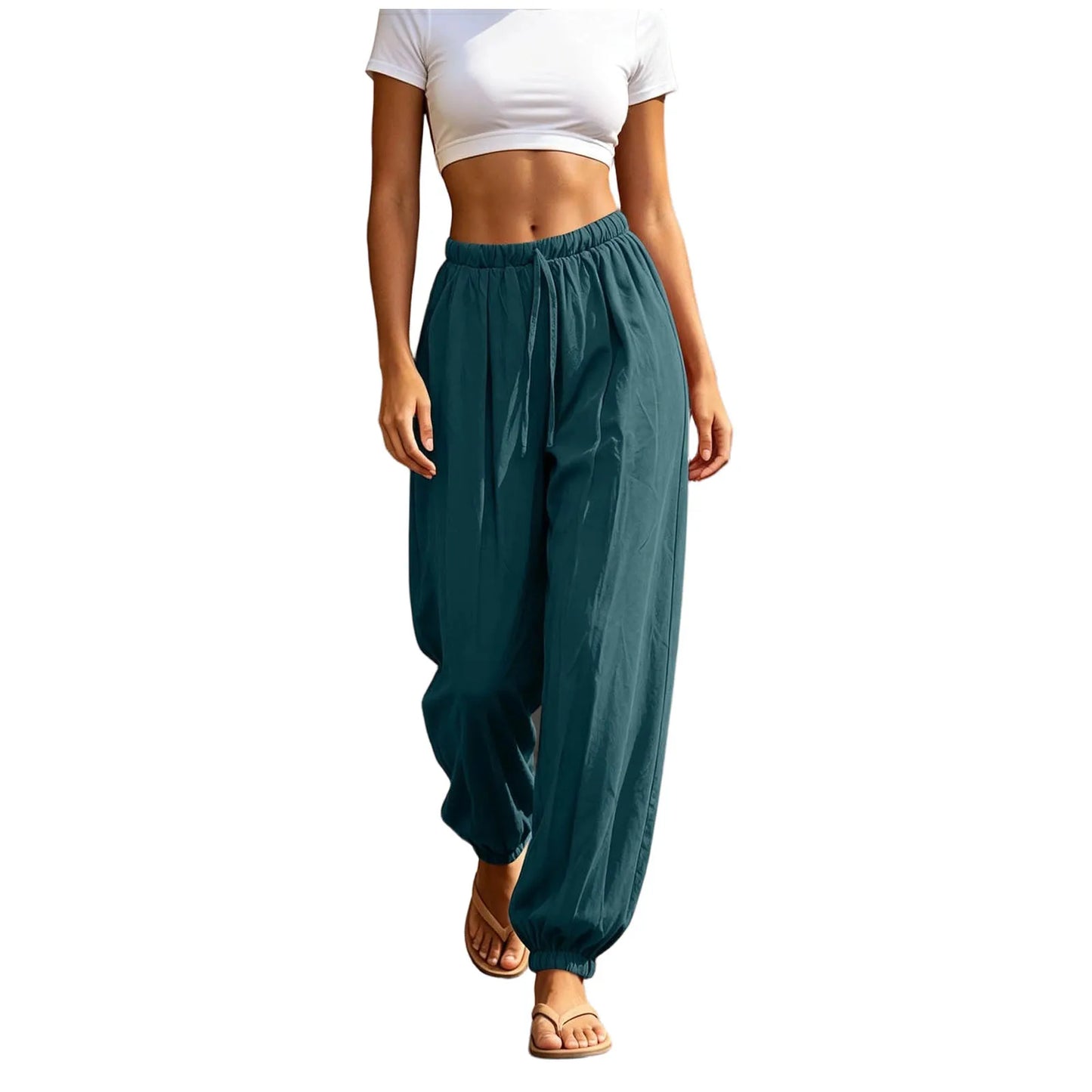 Pantalón bombacho casual