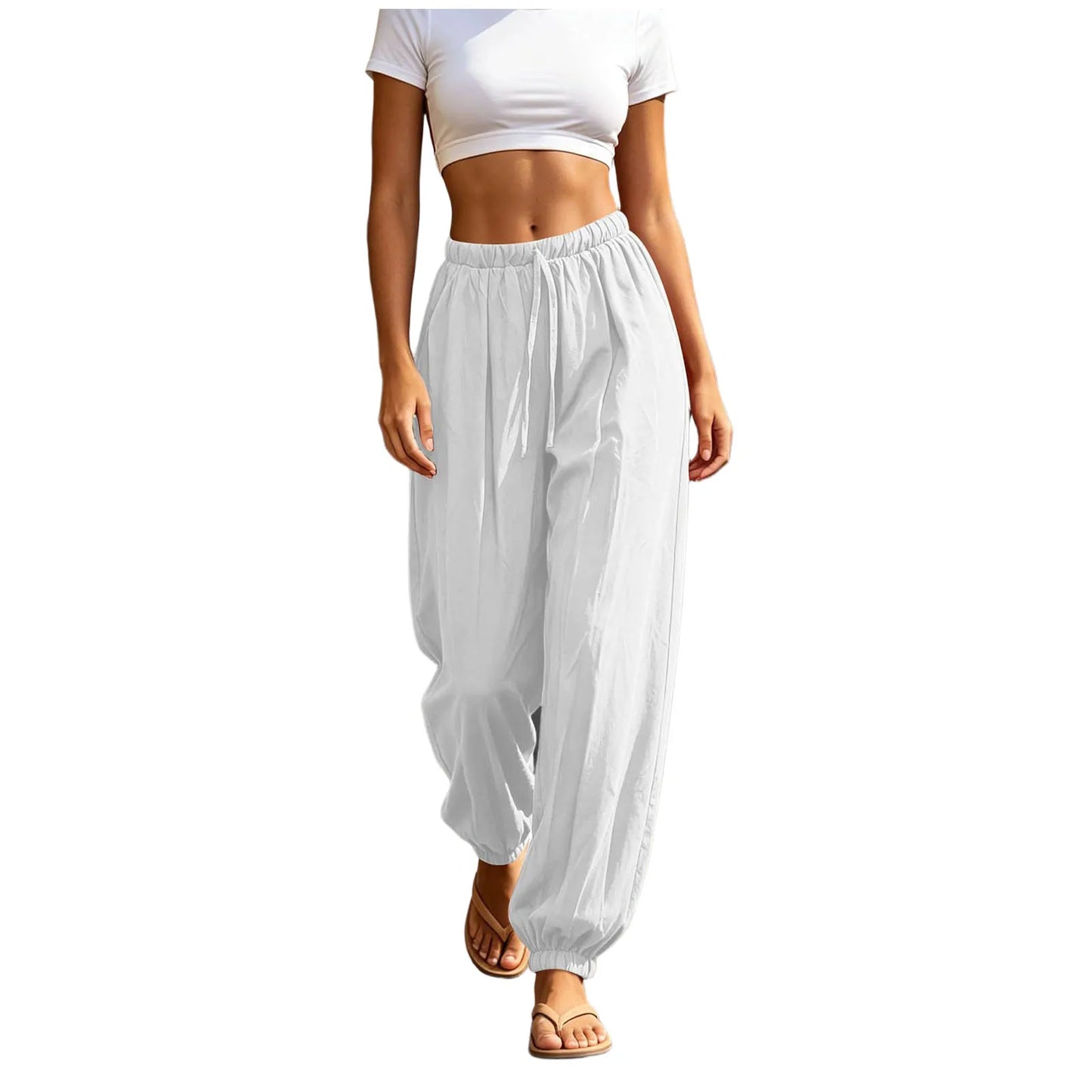 Pantalón bombacho casual