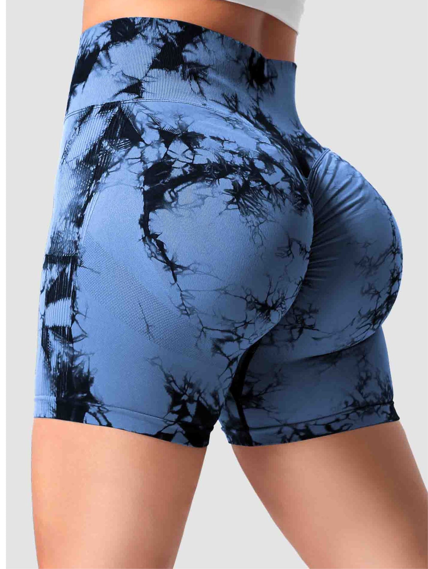 Short Deportivo Scrunch Tie-Dye