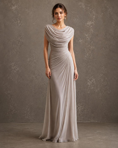 Valentina — Vestido Largo Drapeado
