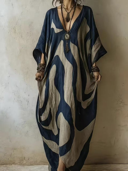 Pilar — Vestido Amplio de Corte Libre