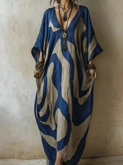 Pilar — Vestido Amplio de Corte Libre