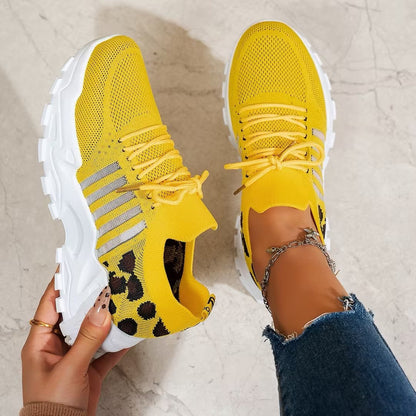 Aitana | Zapatillas de Deporte Mujer Suela Gruesa Tejido Mesh