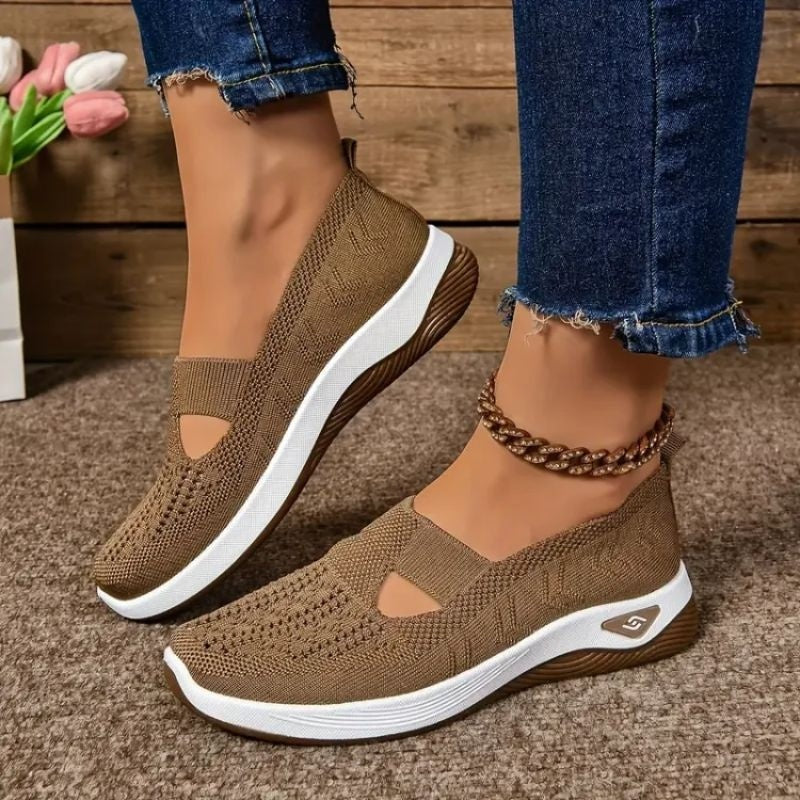 Alma | Zapatillas Sin Cordones Transpirables Mujer Suela Acolchada