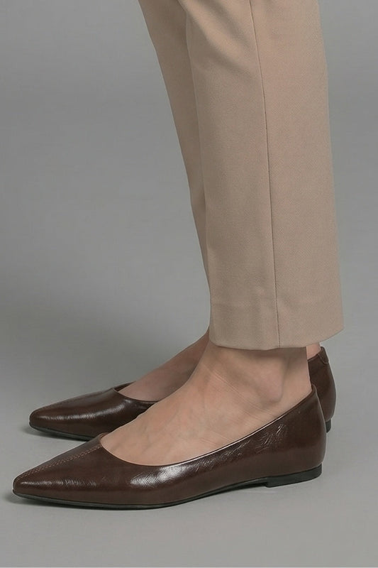 Amaia | Bailarinas de Cuero Punta Fina Mujer Slip-On