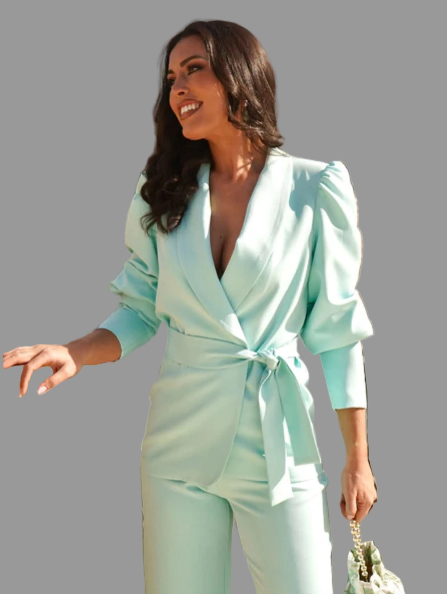 Conjunto Azahara Verde Agua