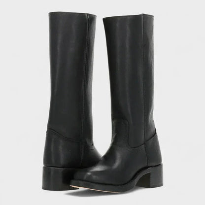 Lorena | Botas Vaqueras de Piel Mujer Caña Alta
