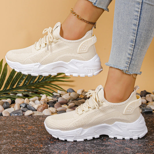 Lorena | Sneakers Mujer de Deporte Estampado Animal Print Cordones