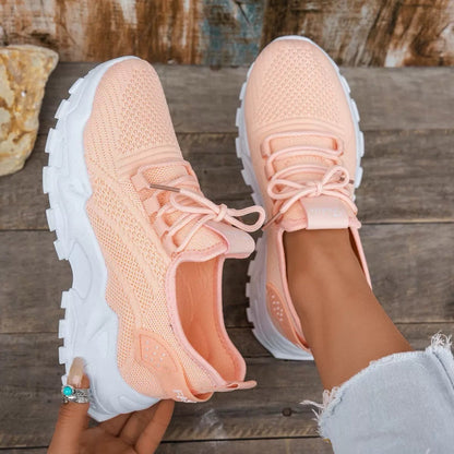 Lorena | Sneakers Mujer de Deporte Estampado Animal Print Cordones